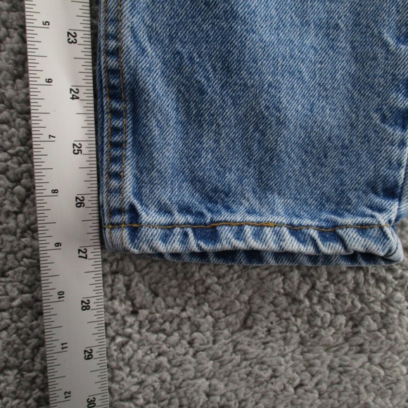 Vintage Levis 550 Relaxed Fit Mom Jeans Juniors 7 Short Tapered High Rise USA - Picture 6 of 14